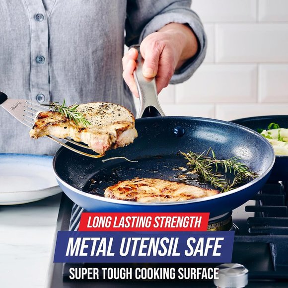 8" Nonstick Infused Ceramic Frying Pan Skillet - Picture 6 of 9